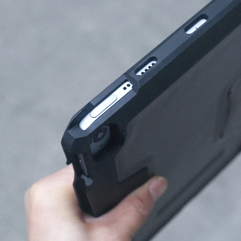 para a Apple Robusto à Prova de Choque Ipad Air4 Fatbear Tático Militar Grau Armadura Case Buffer Capa Macia ar 4 10.9 2021 - Imagem 3