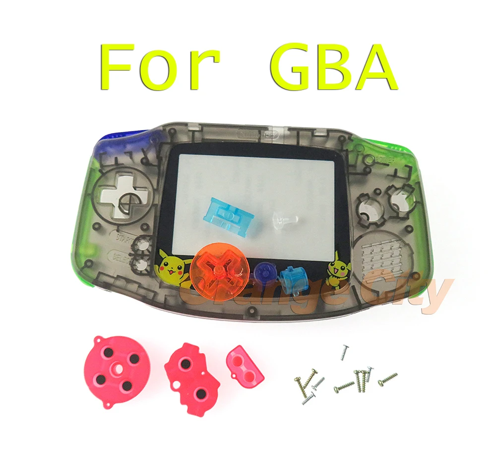 1set Full Set Housing Shell For Gba Dreamy Color Rubber Pads Button Screen Lens Screws For Gameboy Advance Gba Console Replacement Parts Accessories Aliexpress 1set Full Set Housing Shell For Gba Dreamy Color Rubber Pads Button Screen Lens Screws For Gameboy Advance Gba Console Replacement Parts Accessories Aliexpress