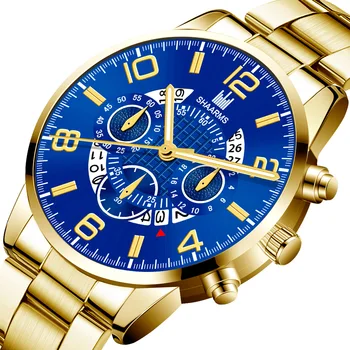 

Relogio Masculino Luxury Brand Analog Sports Wristwatch Display Date Men's Quartz Watch Business Men Watch (Small Dial No Work