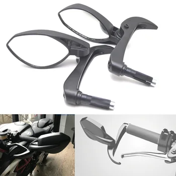 

Motorcycle Universal Handlebar End Rearview Mirrors Handguard Protection Levers For Triumph SPRINT ST/RS/GT DAYTONA 600/650