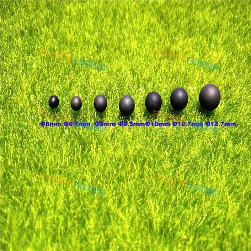 50PCS to 600PCS Diameter 4mm to 12.7mm NBR Rubber Ball Nitrile Rubber Sealing Ball NBR Have Small Mold Line