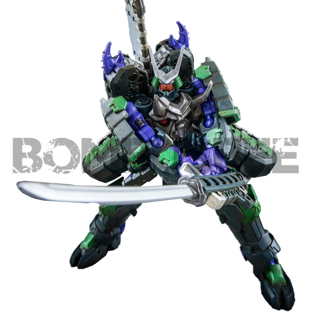 

【In Stock】Iron Factory IF EX-46M Mukurokumoki Bonzaitron Samurai Action Figure Robot Transformation Plastic PVC Children Gift