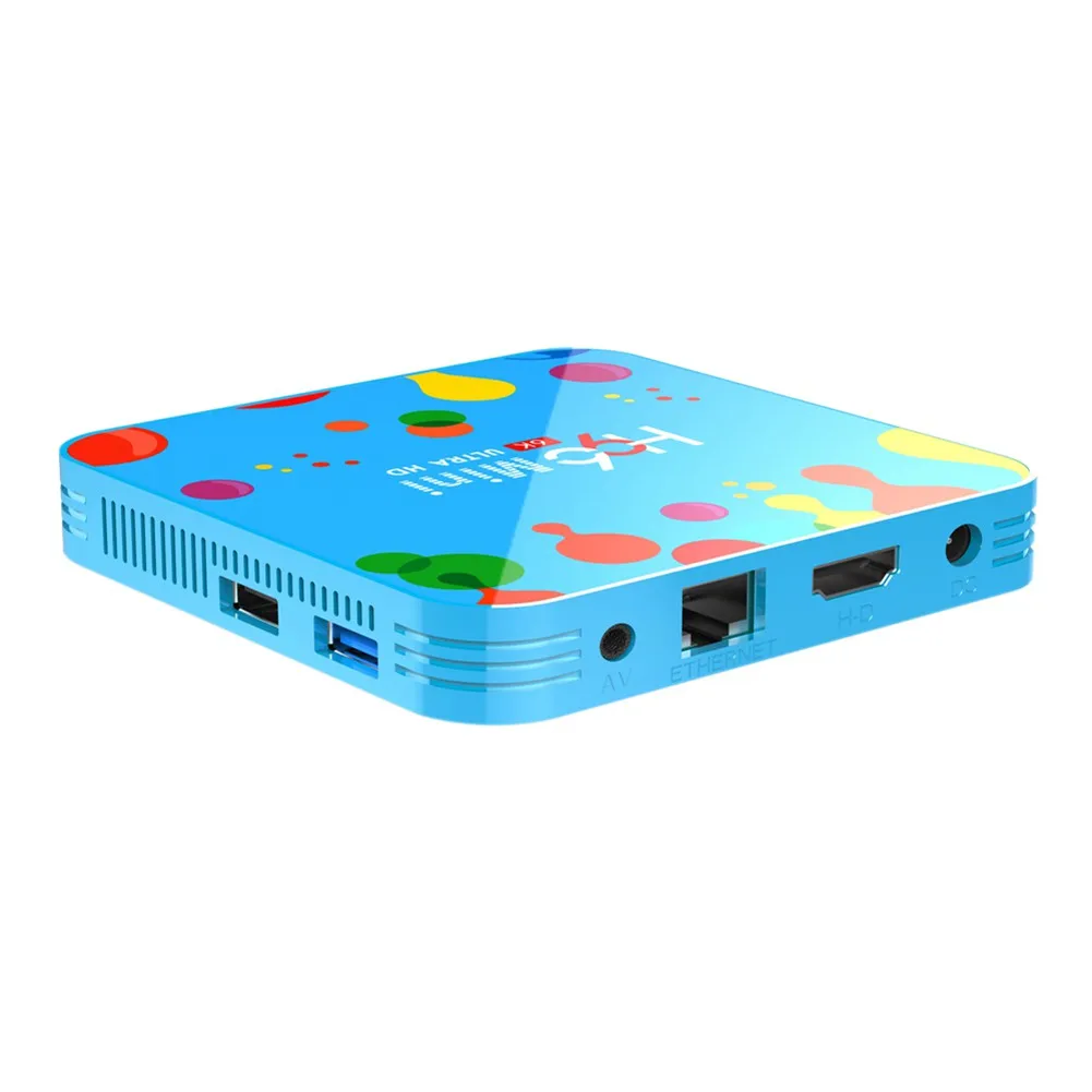 H96 Android 9,0 Smart tv Box Mini H6 4 Гб+ 32 ГБ H.265 Wifi Беспроводная проекционная Поддержка TF карта u-диск