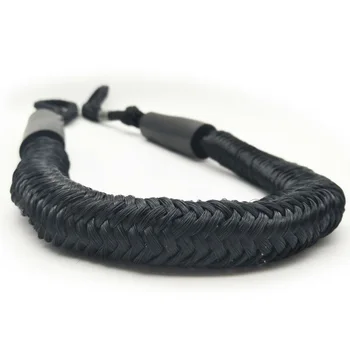 

Braid Dock Line Rope 3.5-5.5 ft Stretch Bungee Accessories Boat Anchor Black