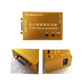 

VGA sugnal tester for lcd Display maintenance signal source Multi frequency color display signal source