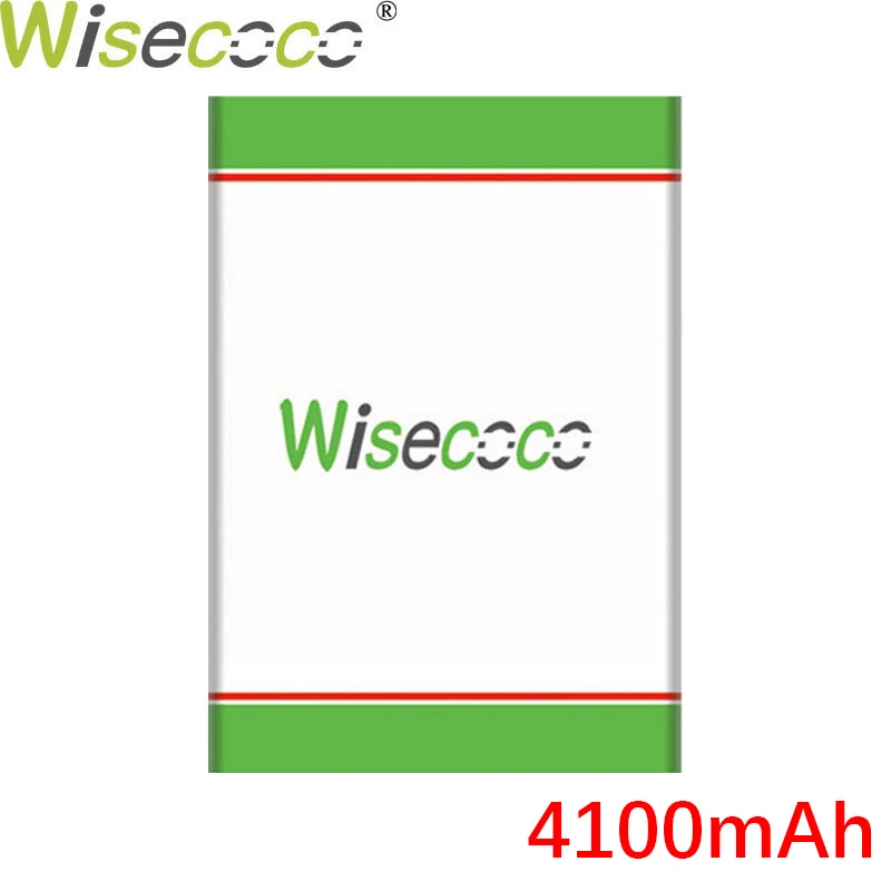 WISECOCO 4100 мАч батарея 17582580 Для DOOGEE X20 X20L мобильного телефона новейшее производство высокое качество батарея+ номер отслеживания
