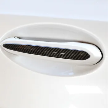 

For BMW 5 Series G30 G38 2018-2019 ABS carbon fiber color outer door handle sequins decorative cover sticker decoration