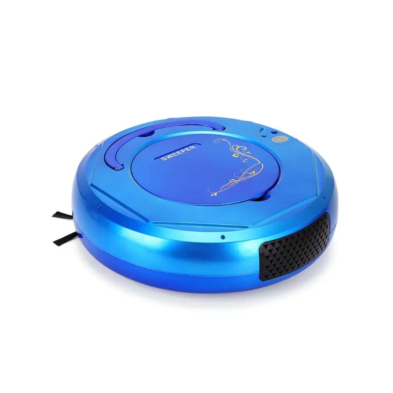 Многофункциональный Интеллектуальный автоматический умный Роботизированный перезаряжаемый сухой развертки дома - Цвет: Синий
