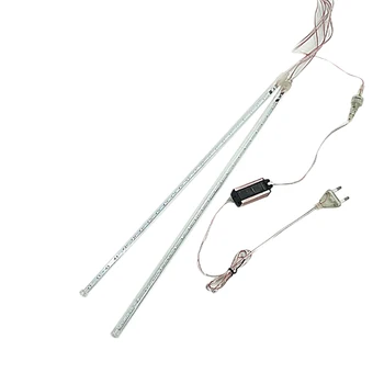 

LED Meteor Shower Street Garland Christmas Tree Lights Outdoor Single Blue 8 Tubes 50cm EU Plug