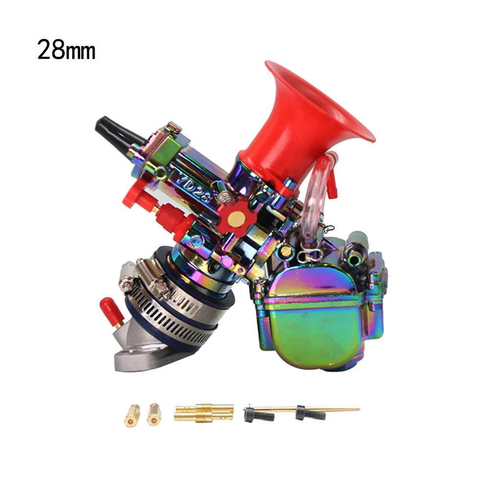 ZSDTRP 28/30 мм Карбюратор с Мощность струи для Maikuni Keihin PWK YD28 YD30 ATV Quad Go Kart Байк мотогонок Запчасти - Цвет: 28mm colored
