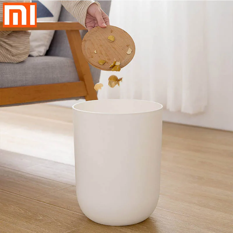 

Xiaomi mi house Nordic simple trash can small light gray simple appearance thick and durable environmentally friendly material