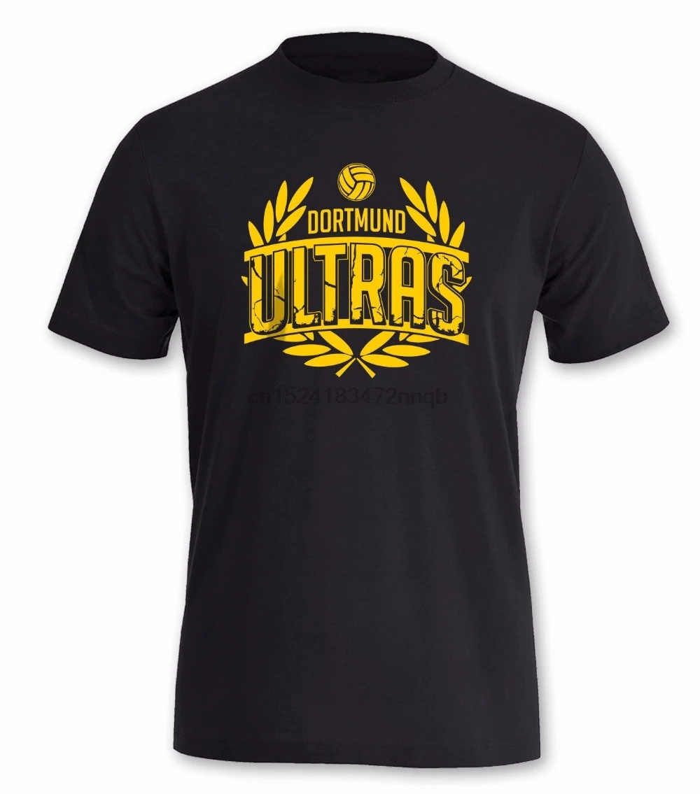 

Newest Men Funny O Neck T Shirt Fashion Men Clothing Dortmund Ultras Fans sportser T Shirts