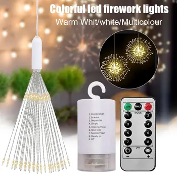 

150/180/200 Leds Twinkle Starburst String Lights for Holiday Festival Christmas Outdoor Indoor Decor Light DC112