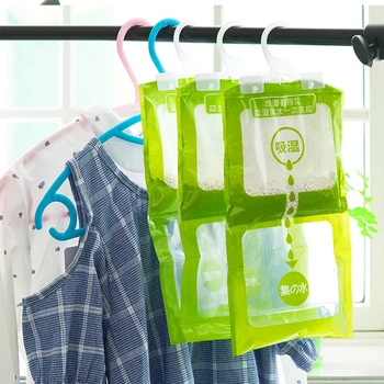 

Wardrobe Drying Agent Absorbent Bag Mildew proof Hanging Hygroscopic Dehumidifier Bags Drying Agent