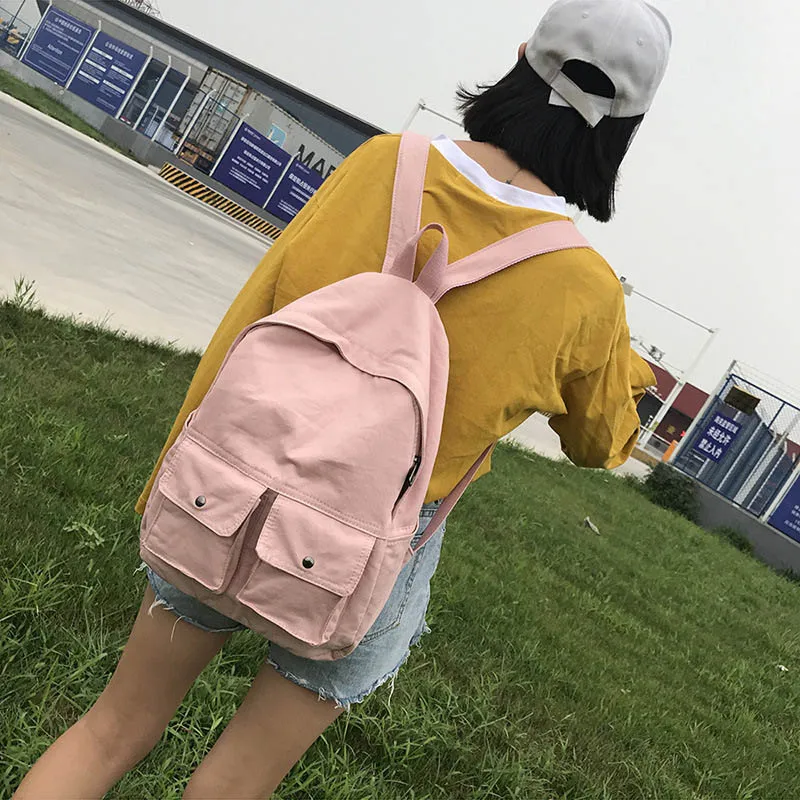

2019 New Fashion Women Backpack School Bag for Teenage Girls Preppy Style Travel Large Capacity Laptop Female Backpack