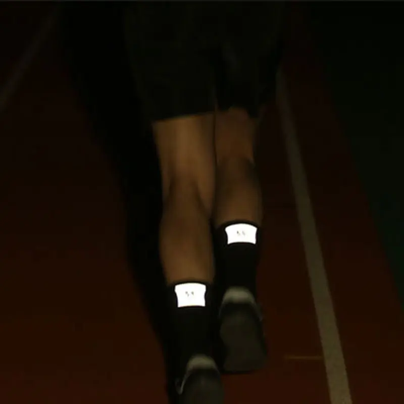 Черные ночные спортивные носки мужские Чулки дышащие натуральные Беговые |