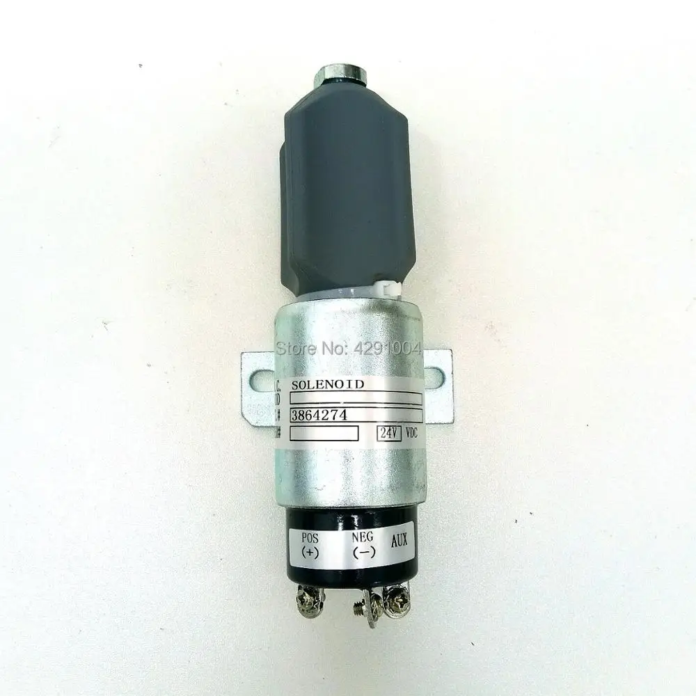 3864274 12V 24V 1751-2467UIBIS5A остановочный соленоид отключения топливный насос для двигателя
