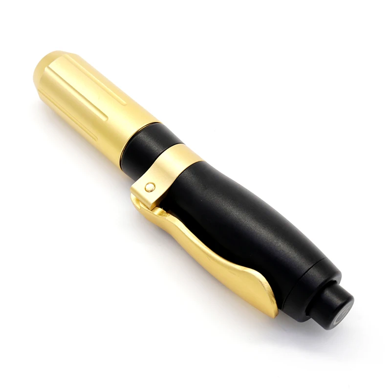 Pistola de Injeção de Mesoterapia com Ácido de Alta Pressão para Lábio Caneta Injetora Hyaluron Anti-rugas Anti-agulha 4 Caneta injetora hyaluron anti-rugas, pistola de injeção