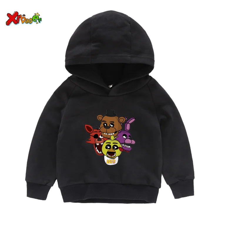 Толстовки с капюшоном для маленьких девочек модная футболка arale, свитер г. Новая милая детская одежда с длинными рукавами на зиму, весну и осень, размер 4 t