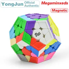 YongJun MGC Магнитный 3x3x3 Megaminxeds магический куб YJ 3x3 магниты Додекаэдр скоростная Головоломка Развивающие игрушки для детей