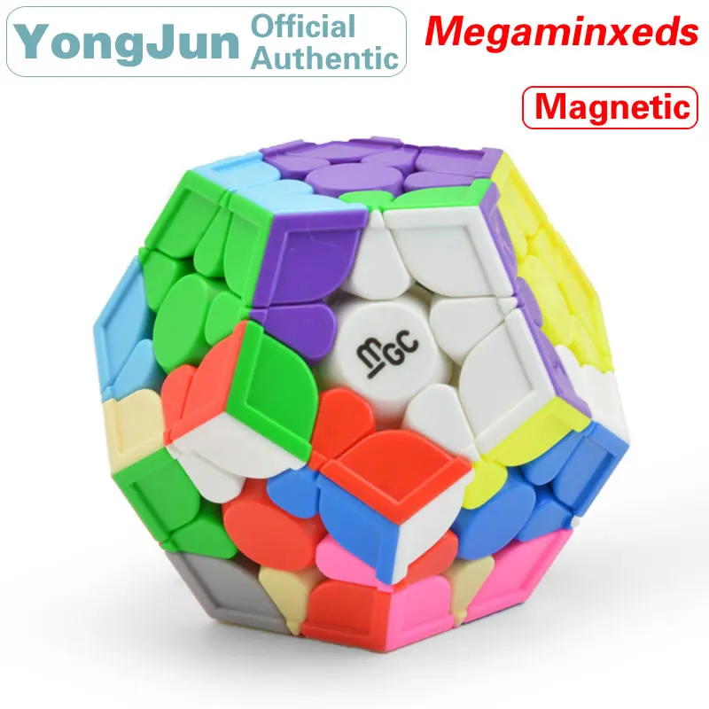 YongJun MGC Магнитный 3x3x3 Megaminxeds магический куб YJ 3x3 Dodecahedron магниты головоломка на скорость Развивающие игрушки для детей