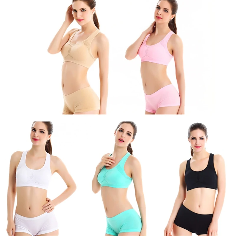 

Seamless Yoga Set Women Sportswear Fitness Push Up Bra And Short Pant Breathable Female Running Workout Exercise Sports Suit