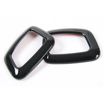 

10 Pairs ABS Car Audio Speakers Cover Frame Sticker Car Rear Door Loudspeaker Trim Stickers for JEEP Compass 2017 2018