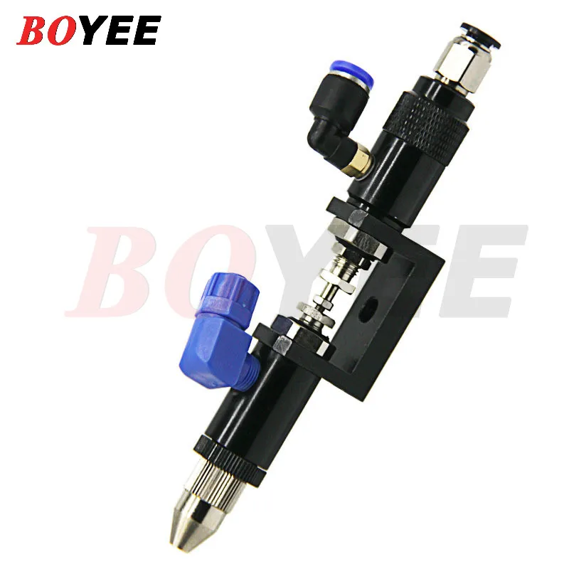 Free shipping BY-23B glue dispensing valve liquid valve glue dispensing gun brass single gauge valve cm 466 free shipping