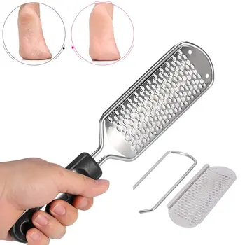 

Stainless Steel Foot Plate File Remove Dead Skin And Calluses Rub Foot Plate Foot Care And Pedicure Tool