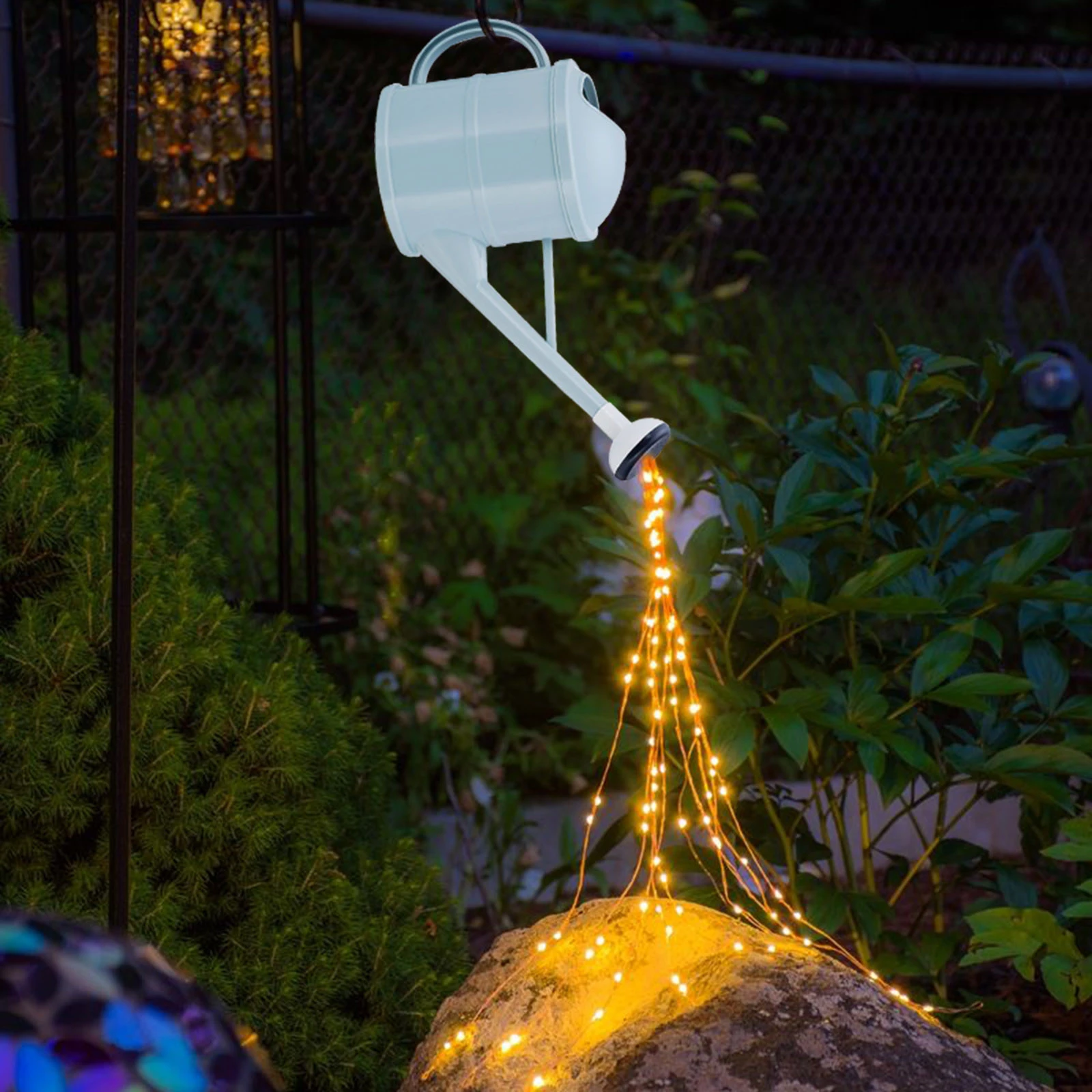 watering can decorate light star type shower garden art light decoration outdoor gardening lawn lamp ornaments tuin decoratie garden suncatchers aliexpress