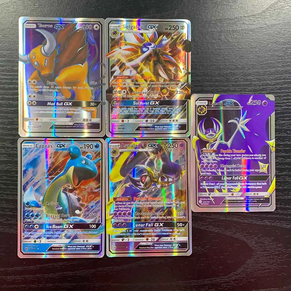 TAKARA TOMY Покемон карты 20GX энергии мега карты коллекции битва сияющая палуба настольная игра Детские игрушки флэш-карты игрушки