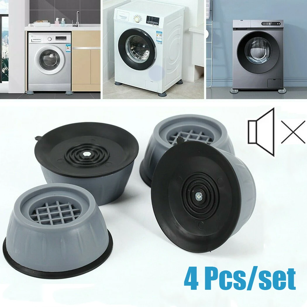 4 Pcs Anti Vibration Washing Machine Support Anti slip Washer Dryer