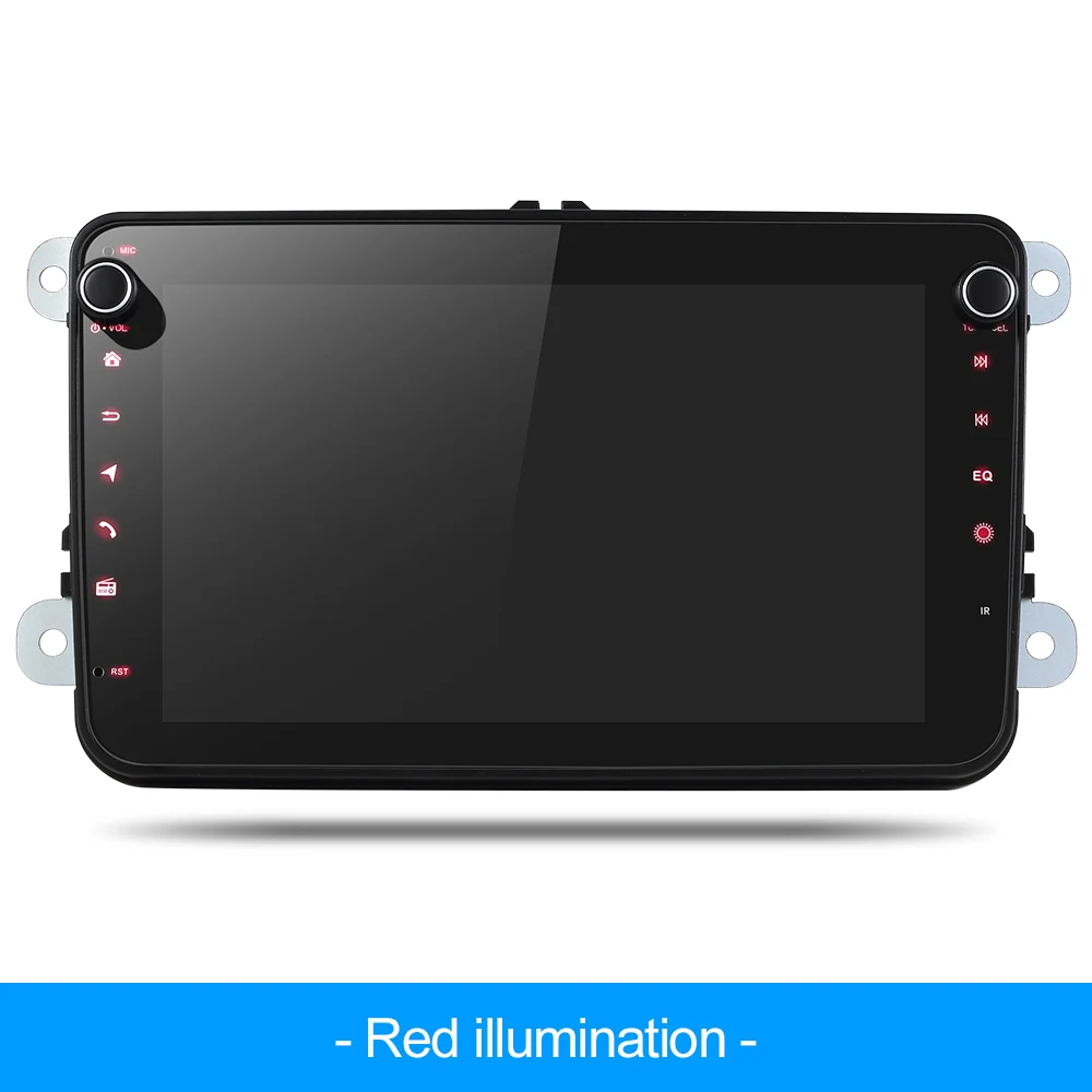 Android 9,0 автомобильный gps-навигатор для VW Volkswagen SKODA GOLF 5 Golf 6 POLO PASSAT B5 B6 JETTA TIGUAN автомобильный gps dvd - Цвет: for Skoda