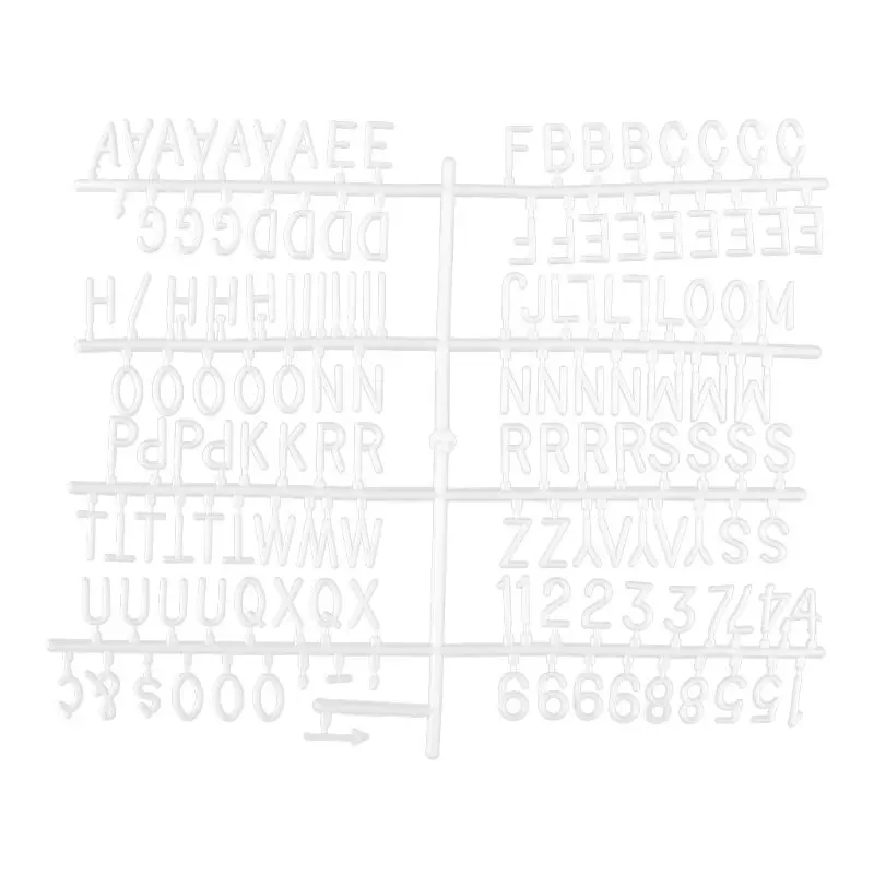 Characters For Felt Letter Board 290 Piece Numbers For Changeable Letter Board