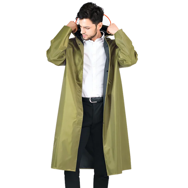 Chubasquero verde hombre Clearance