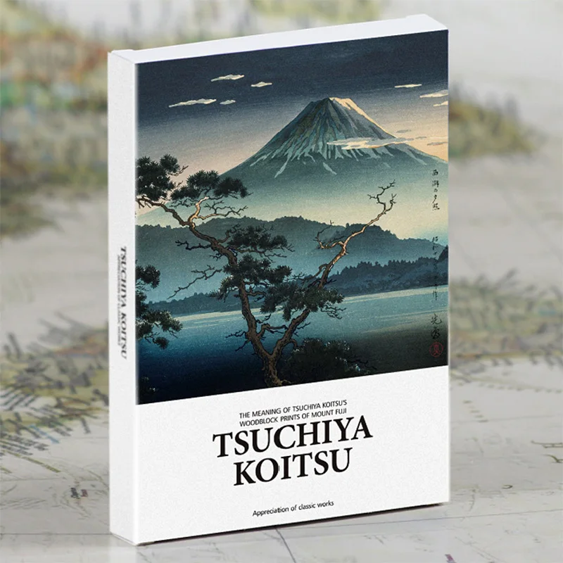 30 unids/set Tsuchiya Koitsu es madera impresión postales de arte, tarjetas de felicitación, tarjetas de regalo, tarjetas de decoración de la pared
