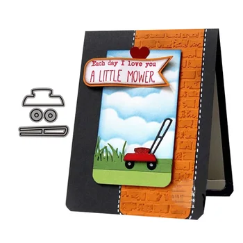 

CH lawnmower Metal Cutting Dies Embossing Scrapbooking Stencil Craft Cut Dies For DIY Card Handmade