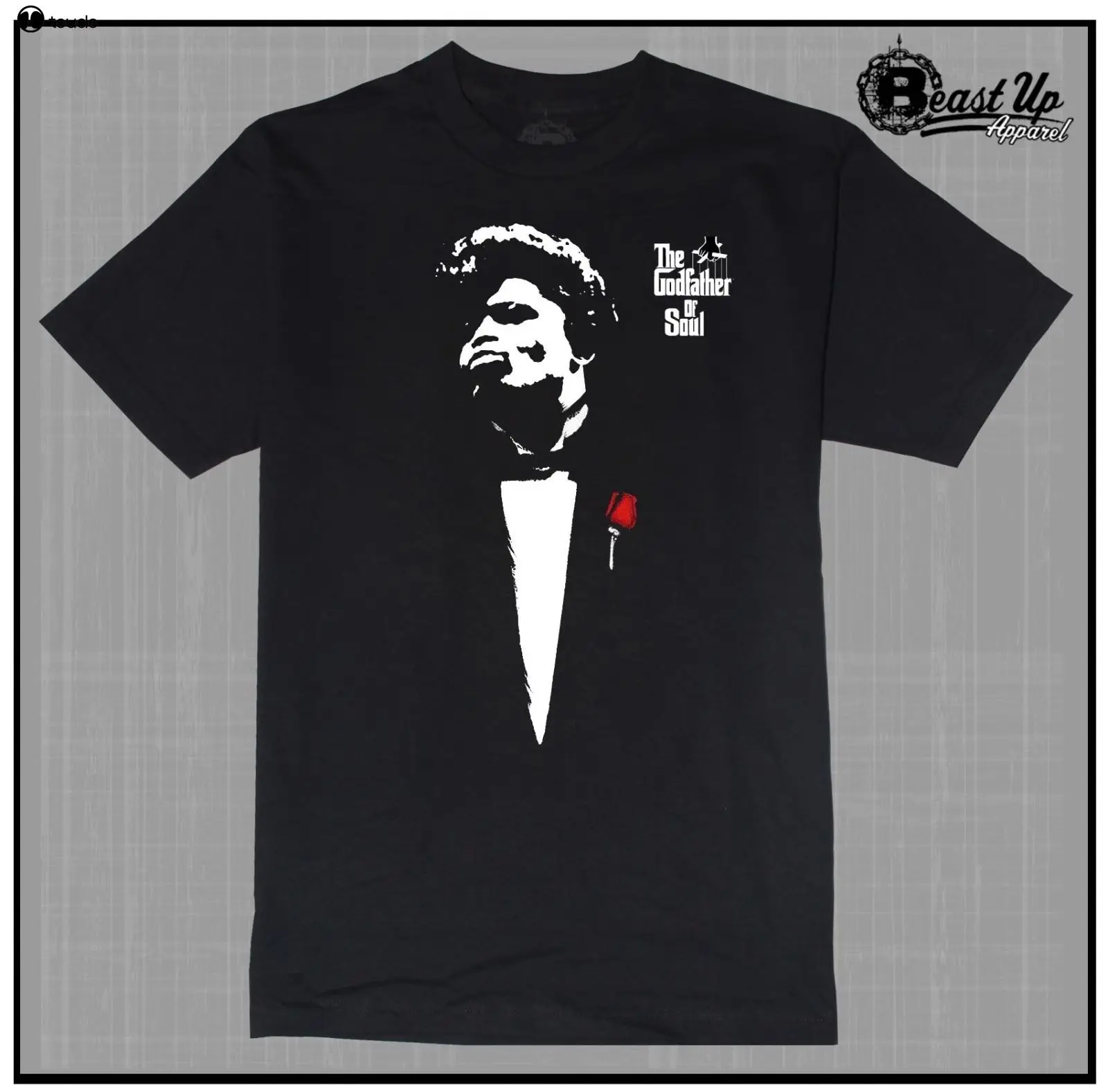 

Funny Clothing Casual Short Sleeve Tshirts Godfather Of Soul T Shirt Classic Soul Dj Music Classic Hip Hop James Brown T-Shirt