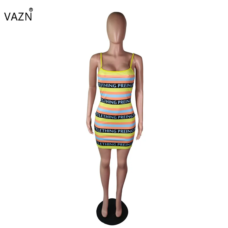 VAZN YM9150 продукт летнее Сексуальное Женское красочное длинное платье кружевное белье сексуальное платье с открытой спиной леди Бач стиль платье с разрезом