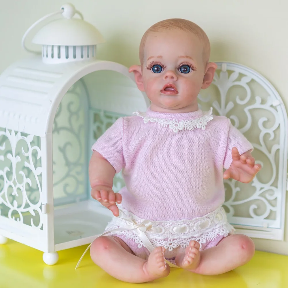 

12-дюймовая мини-кукла-младенец, милая сказочная кукла-эльф, ручная кукла-младенец, высококачественная коллекционная Художественная кукла-реборн