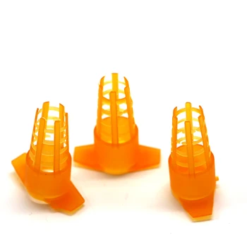 

800PCS Beekeeping King Protective Bee Queen Cage Rearing System Cover Catcher Plastic Cell Apicultura Ferramentas Gardening Tool