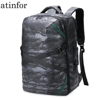 

atinfor Brand Anti Theft Large Capacity Men Waterproof Travel Backpack Laptop Bag Convertible Backpack Wet Pocket