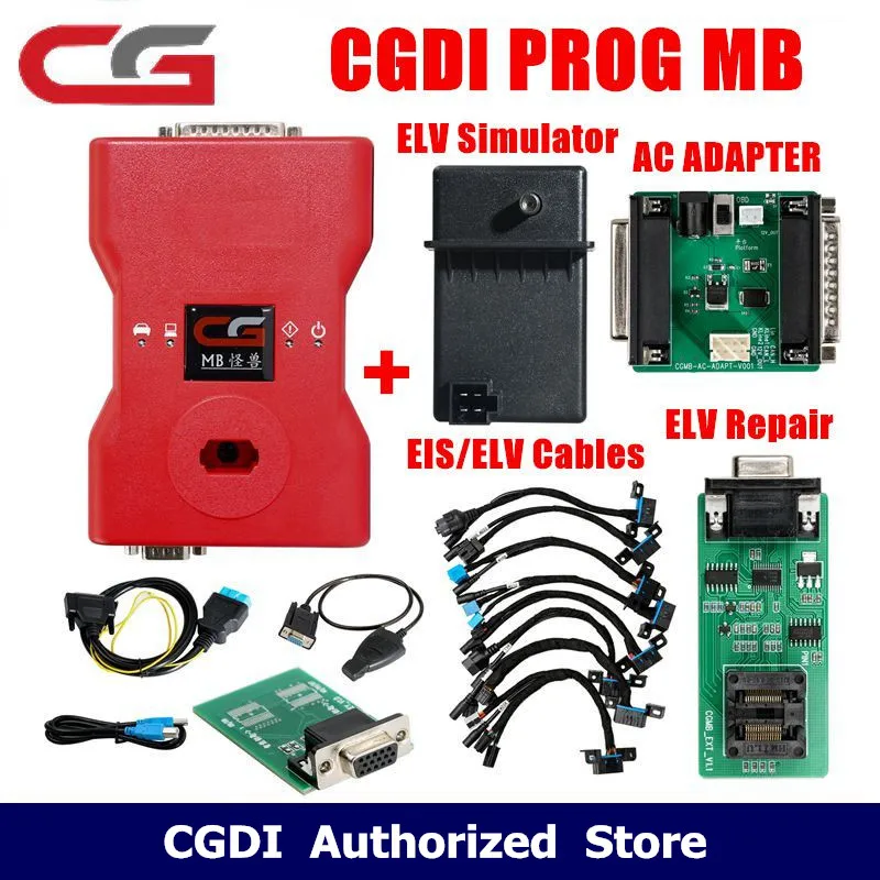 CGDI Prog MB для Benz поддержка всех ключей потерянный ключ самый быстрый