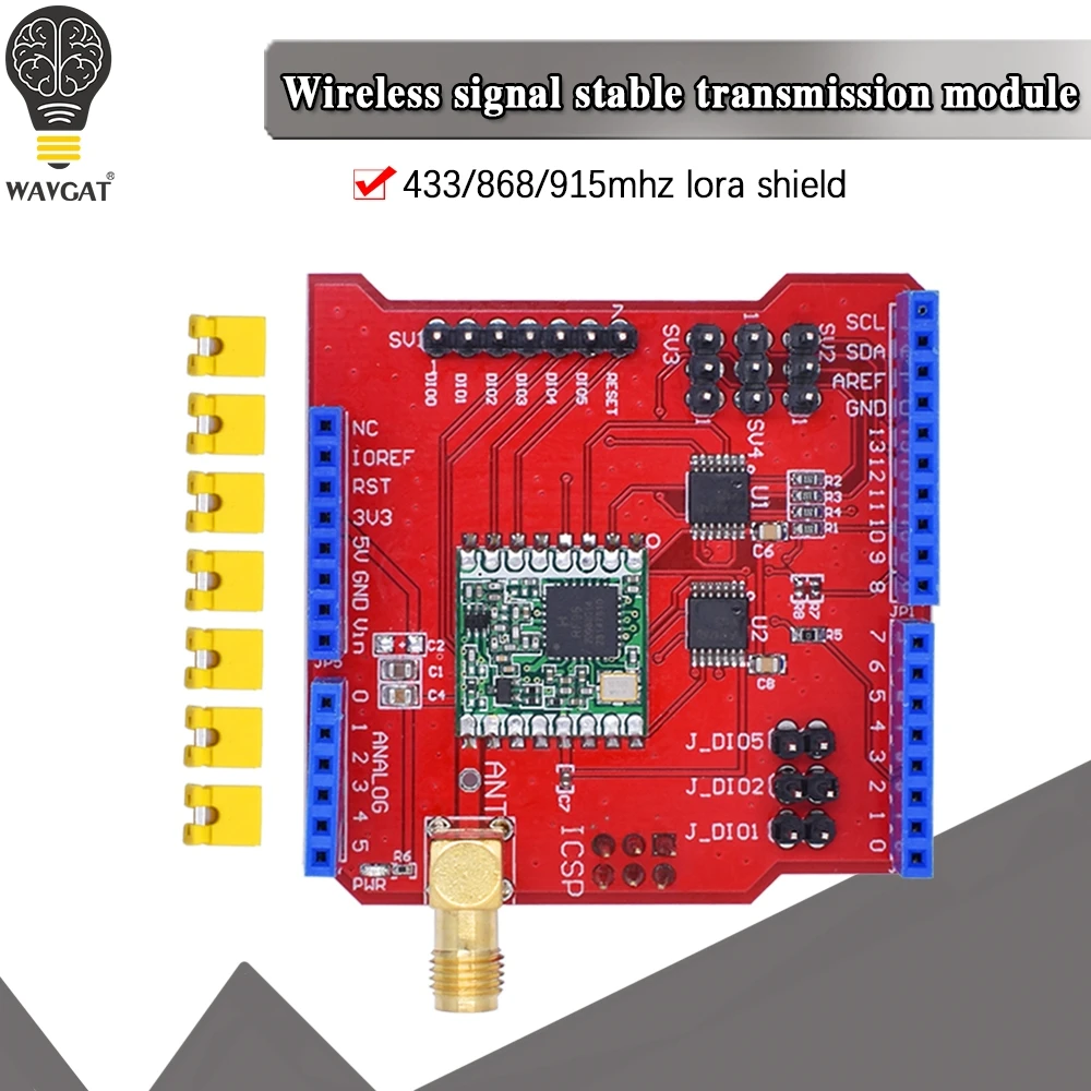 RFM95W FRM98W междугородной беспроводной 915/868/433 МГц Lora щит v95 для Arduino Leonardo UNO Mega2560 Duemilanove