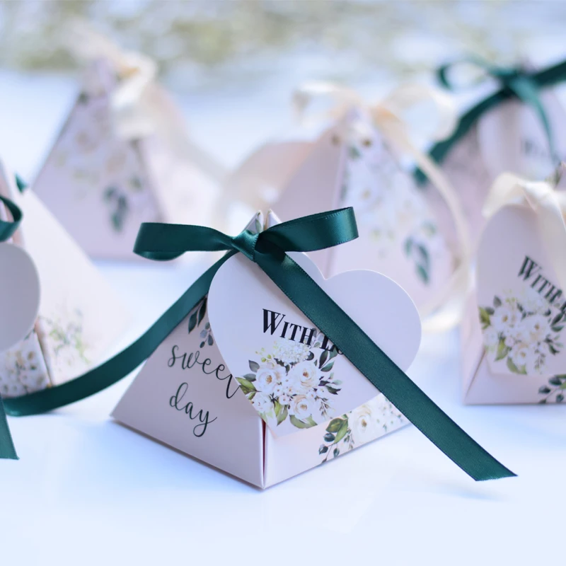 

Sweets Paper Candy Box Wedding Favors for Guests Table Decor Gift Boxes Packaging Birthday Baby Shower Party Decoration Supplies