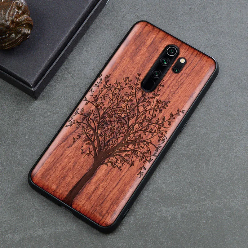 Деревянный чехол для Redmi Note 7, чехол для Xiaomi Redmi Note 8 Pro, Роскошный чехол из дерева K20 Pro, чехол из ТПУ, бампер Note 8, чехол для Redmi Note 8, чехол