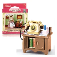 Sylvanian Families Dollhouse Playset Classic Telephone Set Furniture Accessories Gift Girl Toy New in Box 29358 1