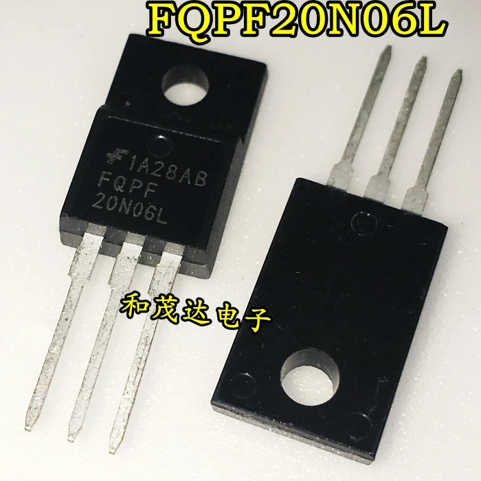 5 шт./FQPF20N06L 20N06L 60V TO-220F TO220F