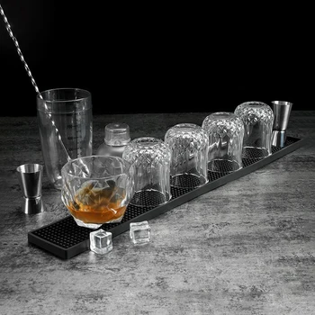 

Anti-slip Bar Rubber Mats Non Slip PVC Tools Pad Insulation Cup Mug Coaster Placemat Beer Whiskey Waterproof Bar Accessories