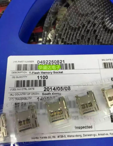 492250821 49225-0821 49225 0821 микро-разъем SD